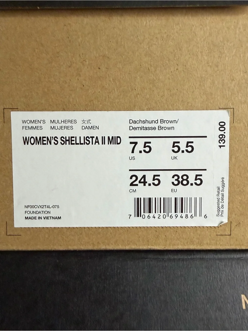 The North Face Women's Brown and Gray Cold-Weather Lace-Up Boots